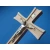 Krzyż drewniany jasny brąz 24 cm JB 11